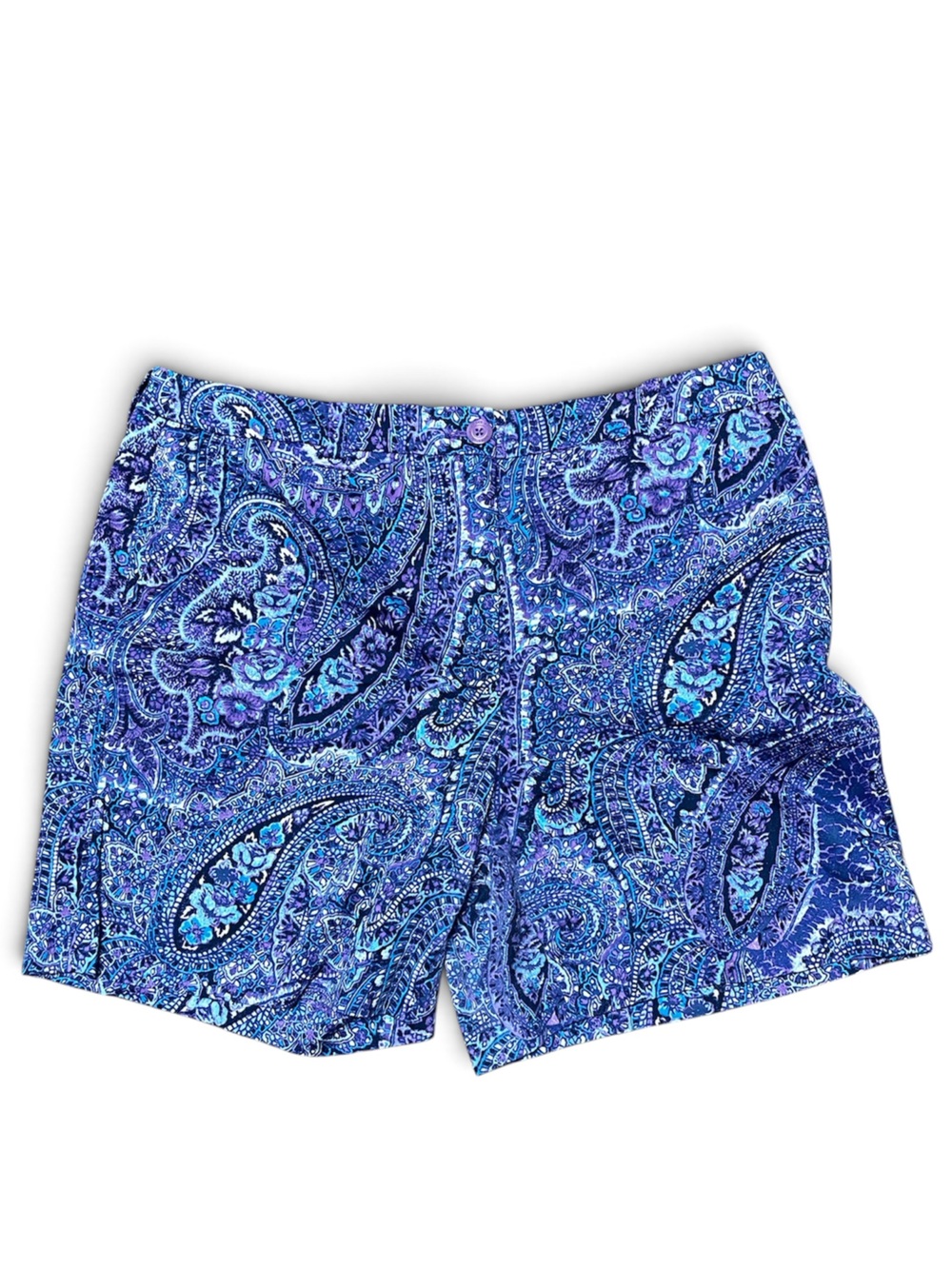 Jones, New York Blue Paisley Women’s Shorts